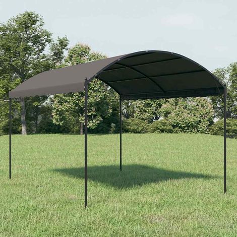 Auvent de parasol - Auvent de jardin Soleil imperméable 3 x 4 m Anthracite BV237594 - BonneVie (1/5)