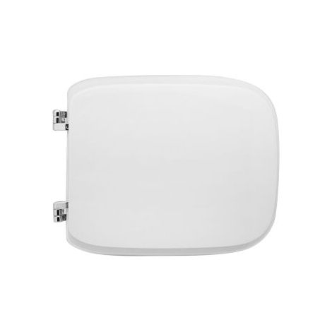 Abattant WC pour Olympia Top Abattant WC 43 x 33,5 cm avec charnie'res fixes et abattant en fonte de bois