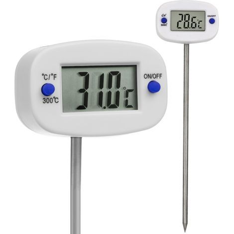 TA288 Thermomètre/sonde alimentaire, ongueur de la sonde 15cm, plage de température -50 deg C à +300 deg C, précision 0.1 deg C (1/5)