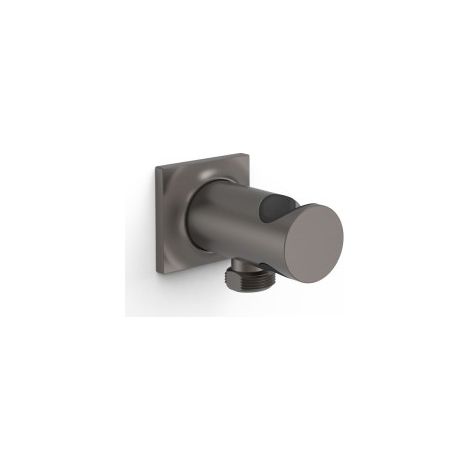 Support fixe avec arrivée d’eau pour douchette Graphite - TRES 22118201GR