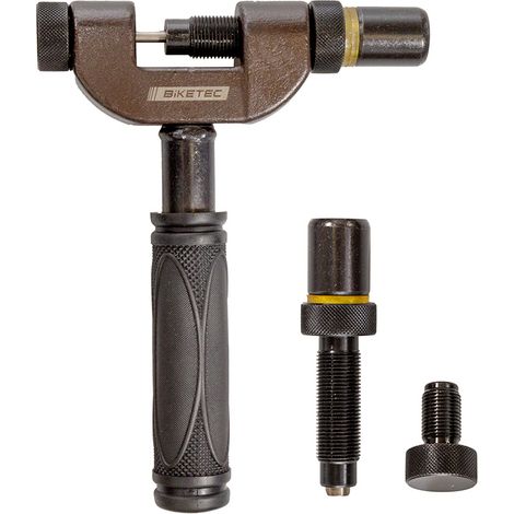 Outil Biketec (machine à sertir) POUR sertir et déréserrer les chaînes de transmission TYPE : 520/525/530/632/630