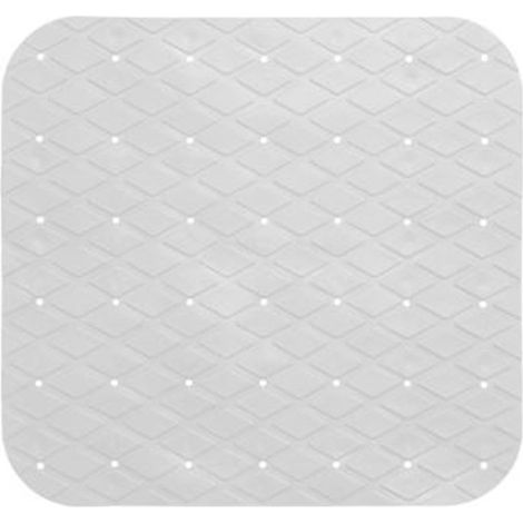 Fond de Douche PVC "Diamond" 55x55cm Blanc