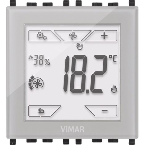 VIMAR - 02952.BN Termostato tacto neutro KNX 2M