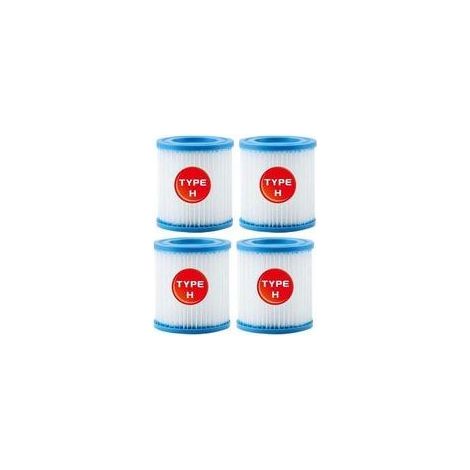 for Intex Piscine Cartouche de Filtre Type H 29007 pour Filtre Pompes 28601. 28602 (4 PCS) (1/5)