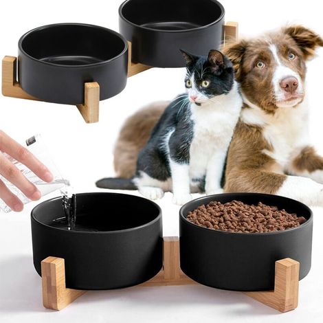 GAMELLE POUR CHIEN/CHAT/ANIMAL DOMESTIQUE BLACK 331579 (1/5)