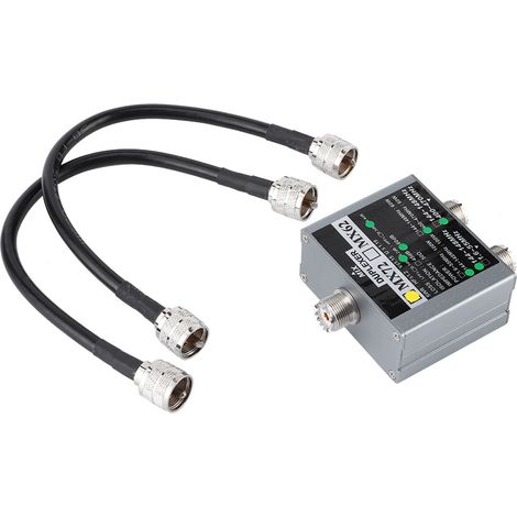 MX72 VHF/UHF-Duplexer 144–148 MHz 400–470 MHz Antennenkombinator für verschiedene Frequenzen im Innenbereich (1/5)