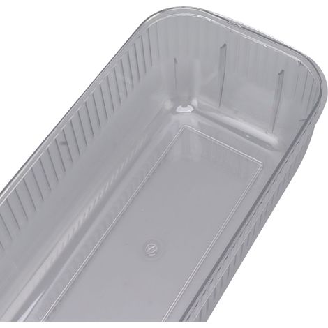 Quadratische Eiswürfelform mit leicht zu lösendem Deckel und Eisportionierer, großes Fassungsvermögen, milchweiß, 2-lagig (1/5)
