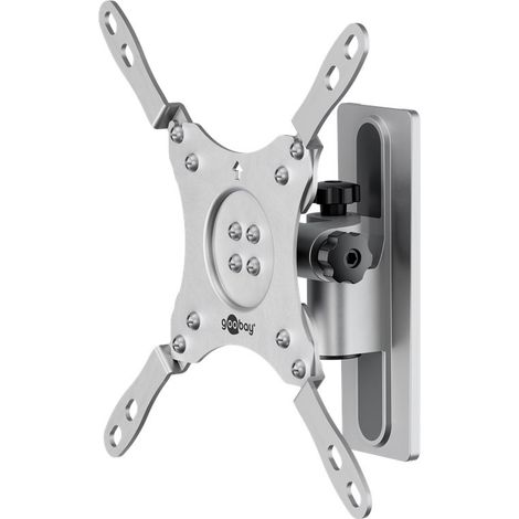 TV-Wandhalterung Caravan TILT (M), silber, Halterung für Fernseher von 13 bis 43 Zoll (33 – 109 cm), max. 15 kg, vollbeweglich: schwenkbar und neigbar.