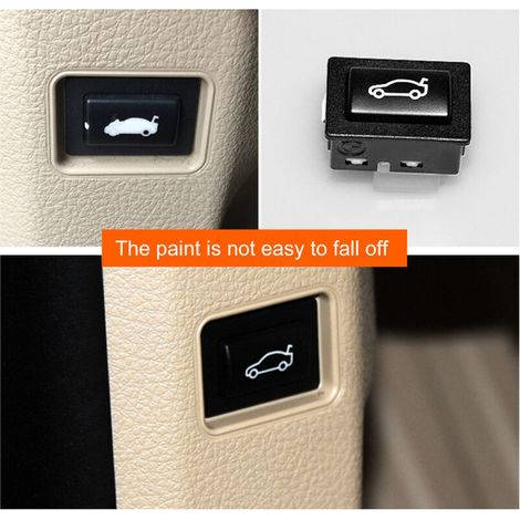 Jeffergarden Couvercle de bouton de commutateur de couvercle de coffre pour BMW 1 2 3 4 5 6 7 X1 X3 X4 Z4 série E60 E70 E90 F20 F22 F30 F36 F10 F01 F25 E84 E89