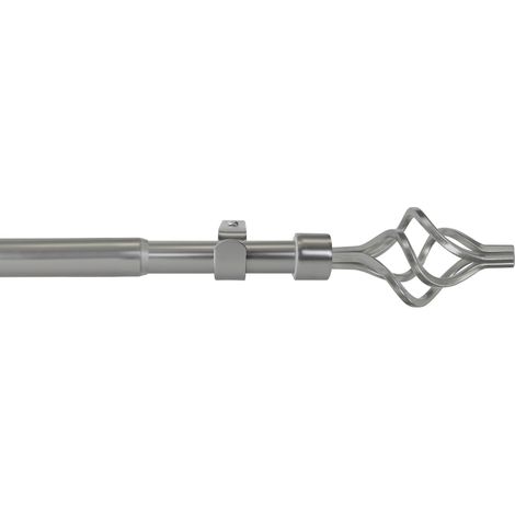 BASTONE KIT TWIST D.19MM 120-210CM NICHEL (1/3)