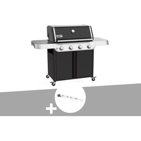 Barbecue à gaz Genesis E-415 + Rôtissoire - Weber