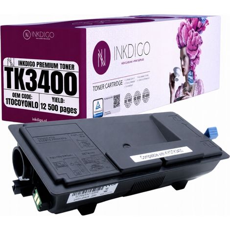 Toner Inkdigo TK3400 compatibile con Kyocera ecosys MA4500fx PA4500x MA4500x certificato TÜV. (1/5)