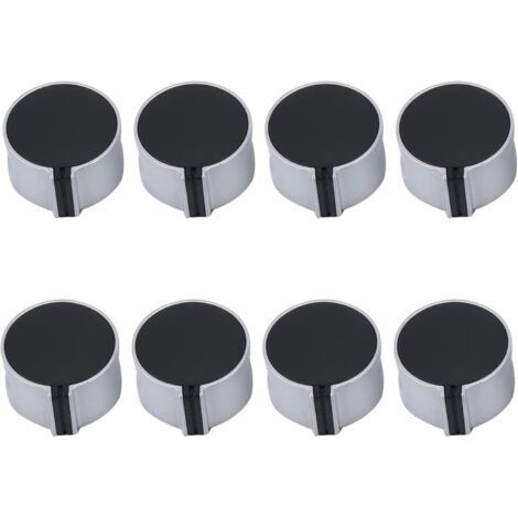 Set mit 8 Gasherdknöpfen, 8 mm, Herdknöpfe, Küchenzubehör (1/5)