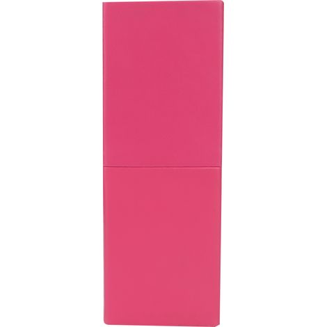 Boîte De Rangement Pour Pinceaux De Maquillage En Cuir Pu Avec Fermeture Magnétique Organisateur De Cosmétiques Pour Table De Toilette 1 Pièce (1/5)