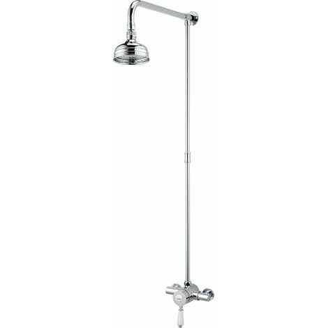 Bristan Colonial Sequential Exposed Mixer Shower with Shower Kit and Fixed Head (1/5)
