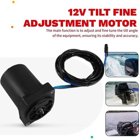 Les modèles 18-6774, 828708A1, 878265A2 et 878265A6 conviennent aux moteurs de réglage fin d'inclinaison Mercury 12V. (1/4)