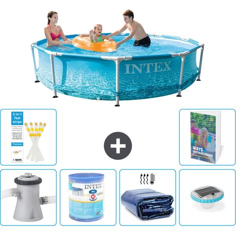 Frame Pool Rund - 305x76 cm - 7-teilig S275