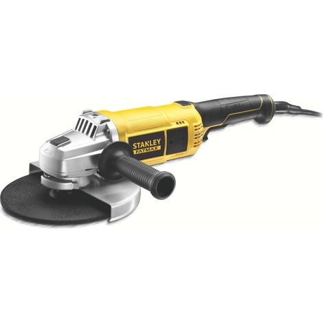 Stanley – Meuleuse d'angle 230 mm 2200 W – Démarrage lent – Couvercle de protection avec fixation rapide – Poignée latérale réglable (1/5)