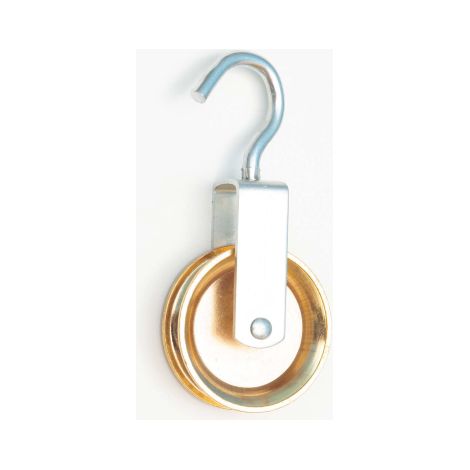 poulie avec roue en laiton pour le fil de sA chage des vA tements 30 mm