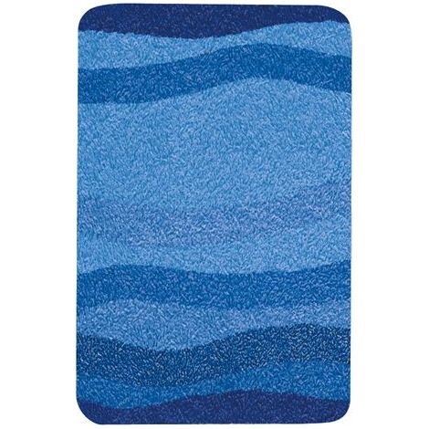 Kleine Wolke Badteppich Miami himmelblau, 60 x 90 cm Badteppich (1/2)