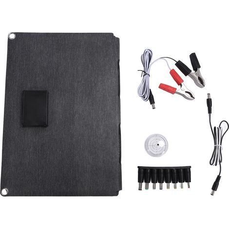120W Portable Solar Panel, Foldable and Waterproof ETFE, PD Fast Charging with USB/USB-C/DC Outputs for Camping (1/5)