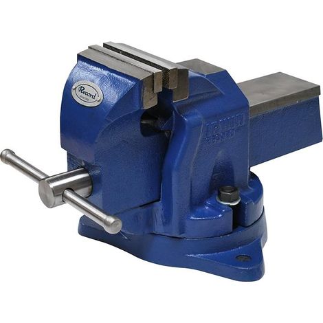 IRWIN® Record® T6TON6VS Workshop Vice with Anvil, Swivel Base 6in