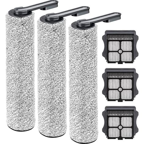 Filtro de cepillo giratorio accesorio de 6 piezas para fregadoras de suelos Tineco Floor One S5/Pro/iFloor 5 (1/4)