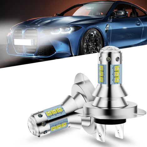 YONGMING H7 Ampoule,12v 24v 8000k Blanc Super Brillant 1350lm (1/5)