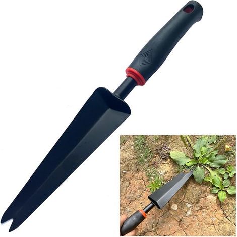 Désherbeur manuel – Outils de jardin – Désherbeur vertical, désherbeur de jardin, poignée ergonomique, adapté pour le désherbage du jardin et de la co (1/5)