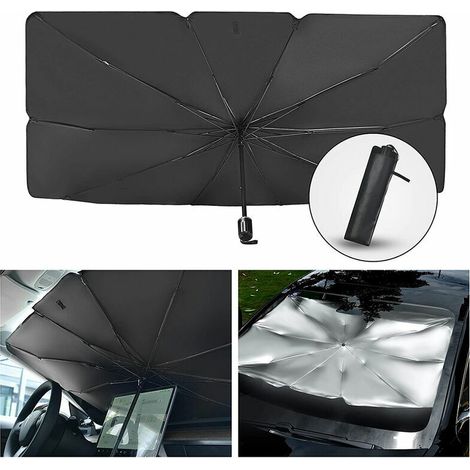 Parasol plegable para parabrisas de coche (140 x 80 cm) (1/4)