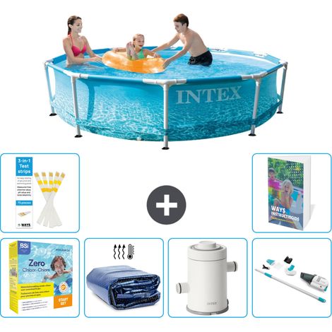 Frame Pool Rund - 305x76 cm - 7-teilig S22