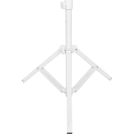 Pied de support triangulaire pliable en fer pour parasol de plage, jardin, camping et pêche (1/5)