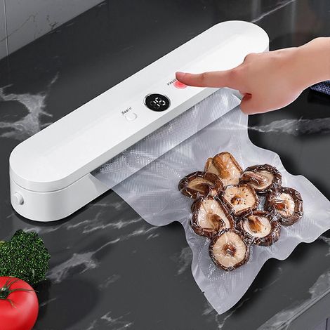 Machine de mise sous vide Mini, machine d'emballage sous vide pour aliments, scelleuse plastique, scelleuse pour snacks frais à domicile - Sy (1/5)