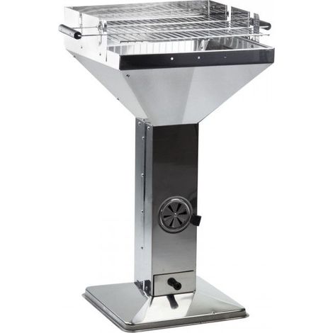 Barbecue en inox sur pied / colonne 'Madeira'