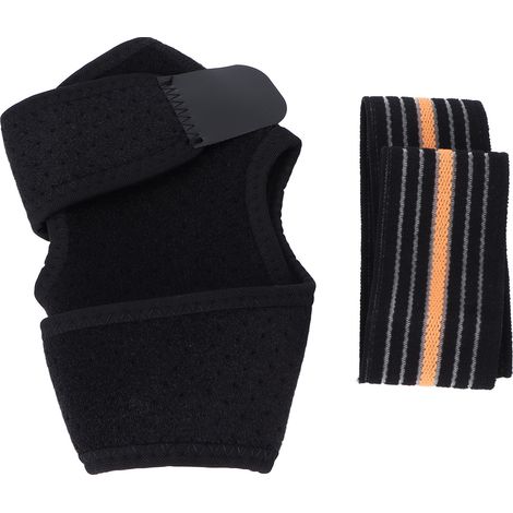 Cheville Stabilisatrice Ajustable avec Bande de Compression Élastique, Protection Sport Nylon, Attelle Souple avec Bandage, Taille Réglable, Usage Quotidien (1/5)