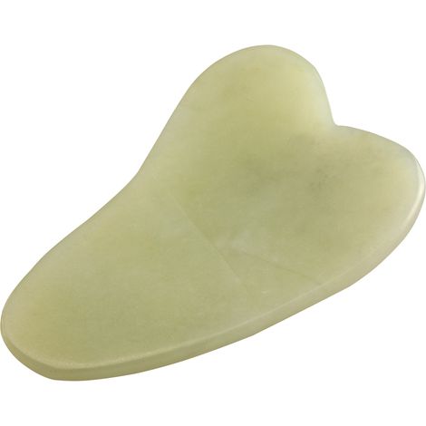 Pietra di giada per il massaggio viso Gua Sha (1/3)
