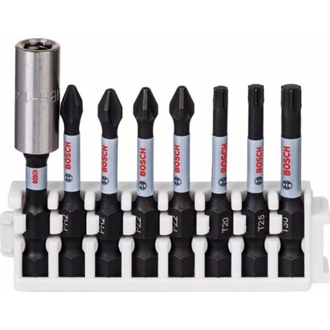Bosch Kit de puntas de atornillar acero modificado S2 50 mm