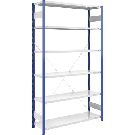 eurokraft pro, Rayonnage emboîtable à montants bleus, h x l (1/5)