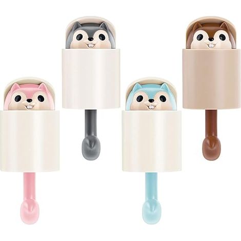 Kinder-Klebehaken, Handtuchhaken, Tier-Wandhaken, dekorativ