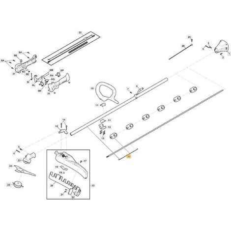 TUBO TRASMISSIONE ORIGINALE STIGA - 118805481/0
