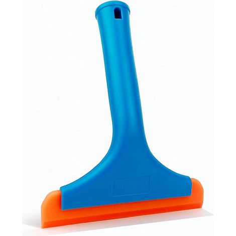 Lame de rasoir pour portes de douche en verre, miroirs, pare-brise de voiture - bleue