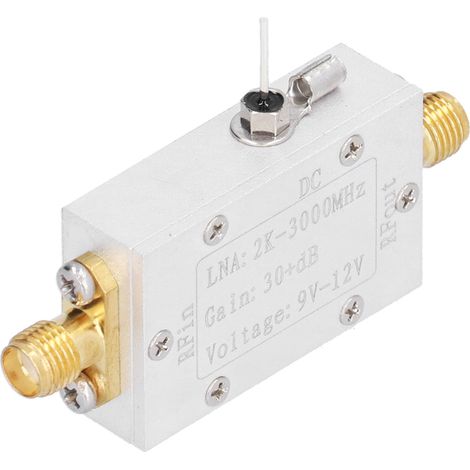 HF-Breitbandverstärker, Hochfrequenz-Rauscharmverstärker (LNA) (2K–3000MHz, Verstärkung 30dB) (1/5)