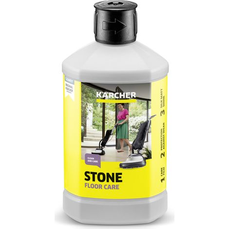 KARCHER RM 532 - Cera per pavimenti, pietra, linoleum e PVC - Dimensioni della confezione: 1 l - Confezione da: 6 Pezzo(i) - Peso con imballo: 1.1 kg