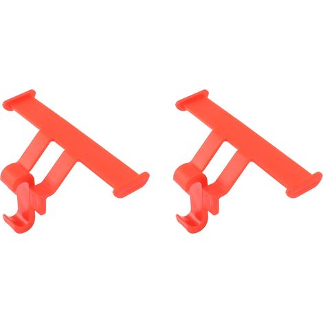 Paire de sabots ornés d'une nageoire caudale et décorés de pantoufles en ABS avec nageoire caudale et pendentif, rouges (1/5)