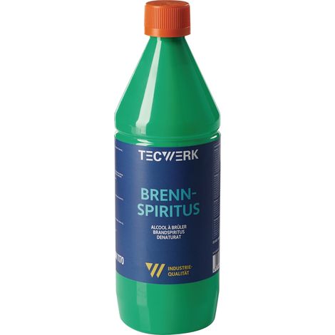 Brennspiritus 1l Flasche TECWERK (1/2)