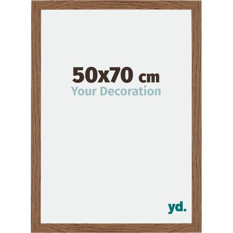 Cadre Puzzle 50x70 cm - cm - Chêne Rustique - MDF - Mura. (1/5)