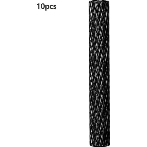 10 Pcs Standoff  M3x35mm Anodized Aluminum Alloy Internal Thread Column SpacerBlack (1/5)