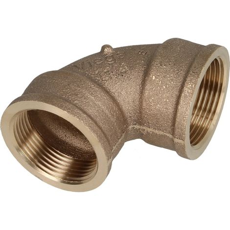 Viega Codo de bronce 90° 1 1/4 pulgada duradero