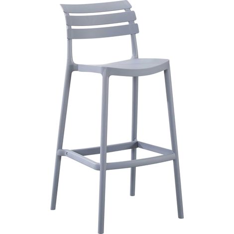 Barhocker Rafan grau