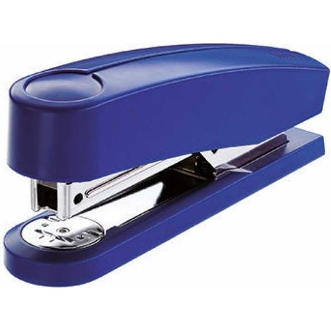 Heftgerät B 2 24/6 26/6 fest/lösbar/nageln 25 Bl. (80 g/m²) inkl. 200 Heftklammern 24/6 DIN SUPER Metall/Kunststoff blau (1/5)